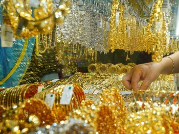 Giá vàng trong nước đứng ở mức 57 triệu đồng/lượng