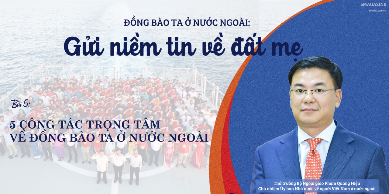 5 công tác trọng tâm về đồng bào ta ở nước ngoài