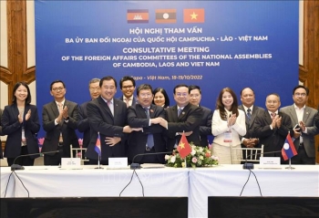 Tăng cường quan hệ hợp tác giữa Quốc hội ba nước Việt Nam - Lào - Campuchia
