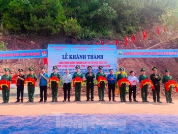 Công trình thắm tình quân dân trên biên giới Lạng Sơn