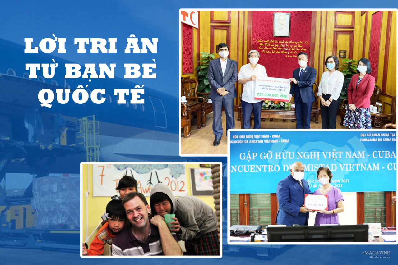 Lời tri ân từ bạn bè quốc tế Lời tri ân từ bạn bè quốc tế