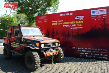 Khởi động giải đua xe ô tô địa hình Việt Nam PVOIL CUP 2021