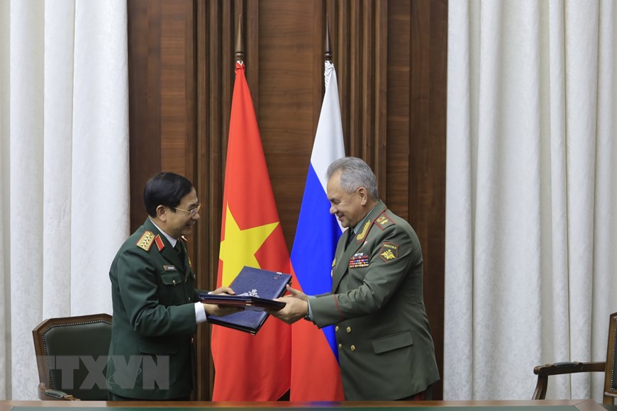 Việt Nam - Liên Bang Nga: Thúc đẩy hơn nữa hợp tác quốc phòng, kỹ thuật quân sự