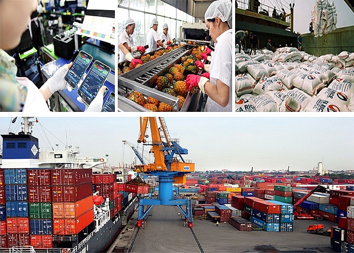Xuất nhập khẩu cán đích ở con số kỷ lục, xuất siêu 4 tỷ USD - Ảnh minh họa.