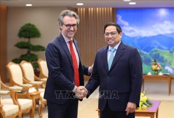 Thủ tướng tiếp Đại sứ, Trưởng Phái đoàn Liên minh Châu Âu tại Việt Nam