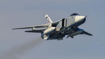 Su-24 Nga dội bom căn cứ đầu não của nhóm khủng bố Chechnya, tiêu diệt hàng trăm tay súng