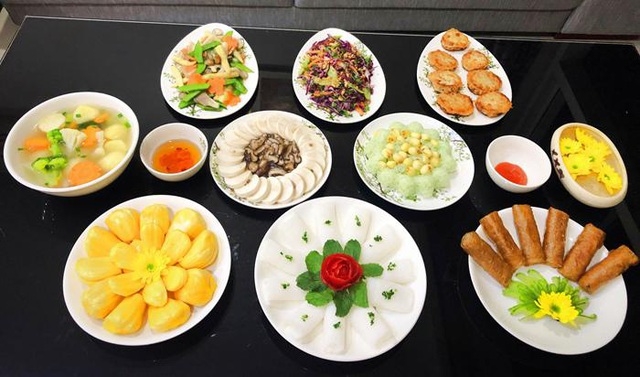 Mâm cúng Rằm tháng Giêng đơn giản mà đủ lễ, giúp gia chủ cả năm phát tài