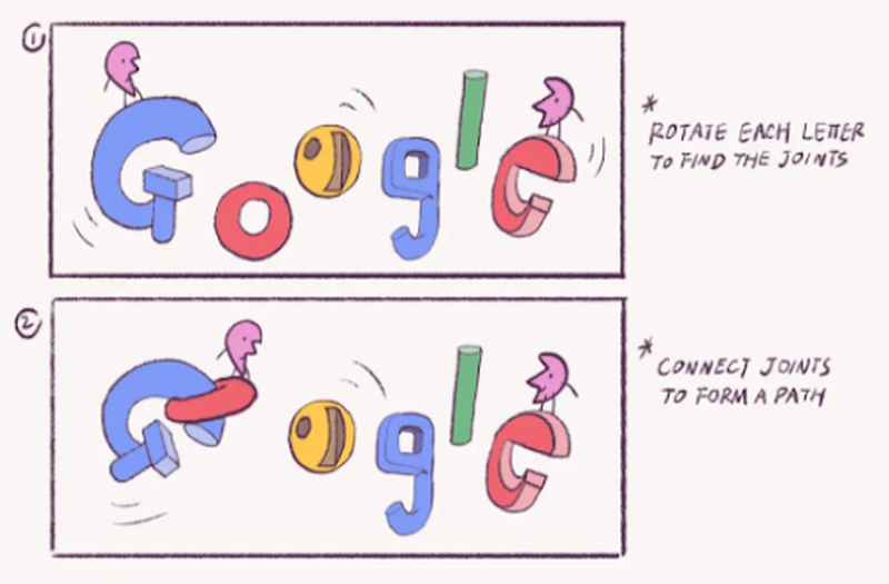 Google Doodle vinh danh Ngày lễ Tình nhân năm 2022 trên trang chủ