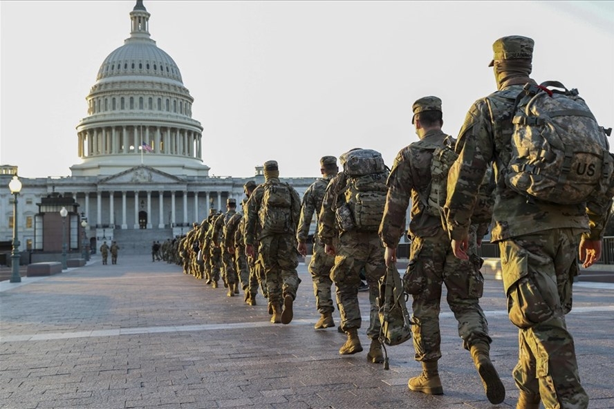 Lầu Năm Góc chấp thuận duy trì vệ binh quốc gia tại Điện Capitol đề phòng các mối đe dọa