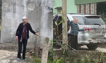 Video: Rớt nước mắt cảnh cụ bà 103 tuổi bịn rịn tiễn con gái 80 tuổi về
