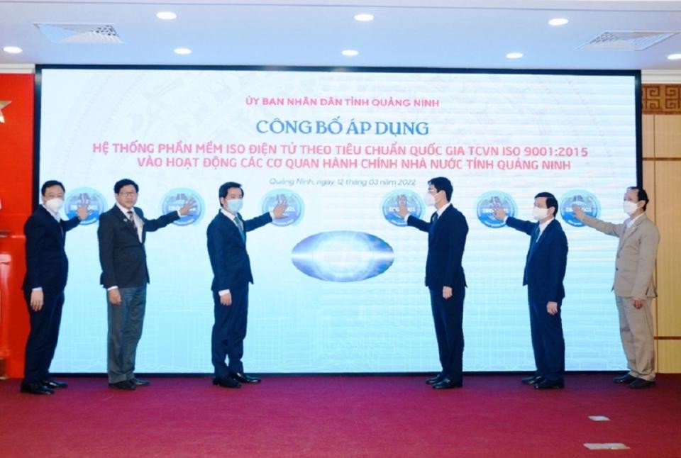 Quảng Ninh trở thành tỉnh đầu tiên của miền Bắc áp dụng hệ thống ISO điện tử