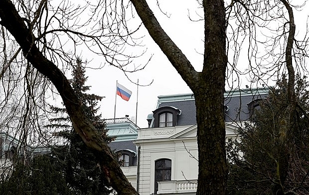Nga tuyên bố 20 nhân viên Đại sứ quán Séc ở Moscow "không còn được hoan nghênh"