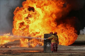 Hai giếng dầu tại Bai Hassan của Iraq lại bị tấn công