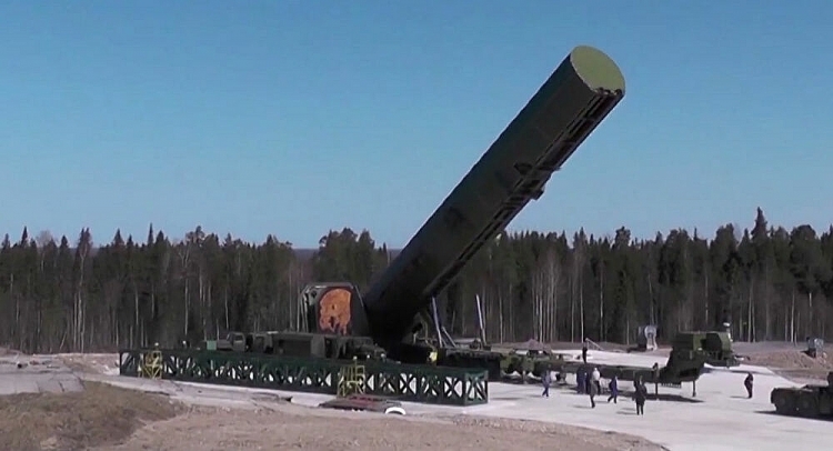 Nga chuẩn bị phóng tên lửa liên lục địa Sarmat