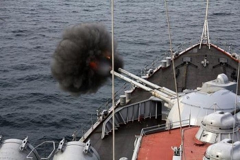 Pháo hạm Nga diệt mọi mục tiêu trên biển nằm trong tầm bắn
