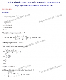 dap an de thi mon toan tuyen sinh lop 10 vao thpt tinh binh dinh nam 2020