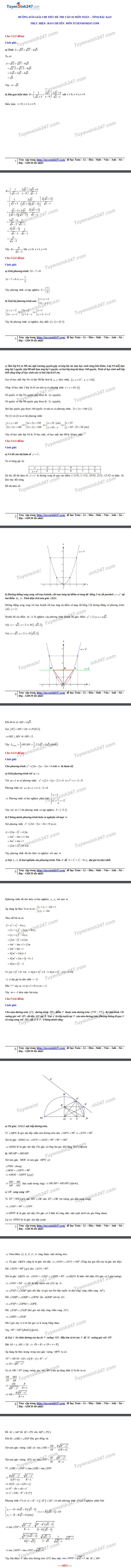 0752 dap an de thi mon toan tuyen sinh lop 10 vao thpt tinh bac kan2