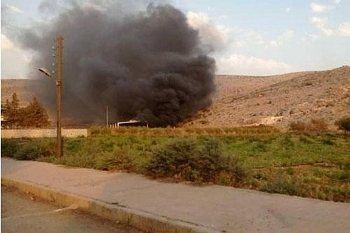 Video: Người Kurd dồn dập nã tên lửa, phá hủy trạm quan sát của Thổ Nhĩ Kỳ ở Syria
