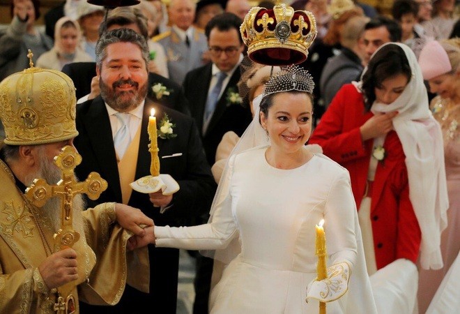 Cận cảnh hôn lễ xa hoa của Hoàng gia Nga
