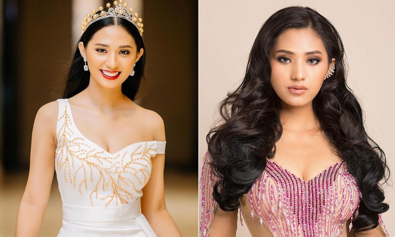 Nhan sắc nóng bỏng của mỹ nhân đăng quang Hoa hậu Trái đất Myanmar 2021