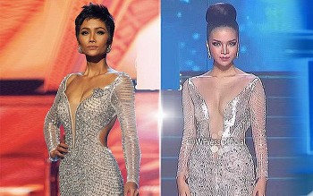 Bản sao chiếc đầm huyền thoại H'Hen Niê xuất hiện tại Miss Universe Thailand 2021