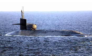 Tàu ngầm hạt nhân Ohio mang 100 tên lửa Tomahawk đã tiến vào Vịnh Ba Tư