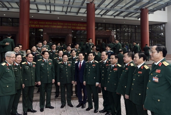 Quân ủy Trung ương gặp mặt đại biểu Quân đội dự Đại hội XIII của Đảng