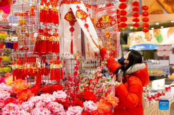 Châu Á trang hoàng rực rỡ, người dân nô nức mua sắm chuẩn bị đón năm Dần