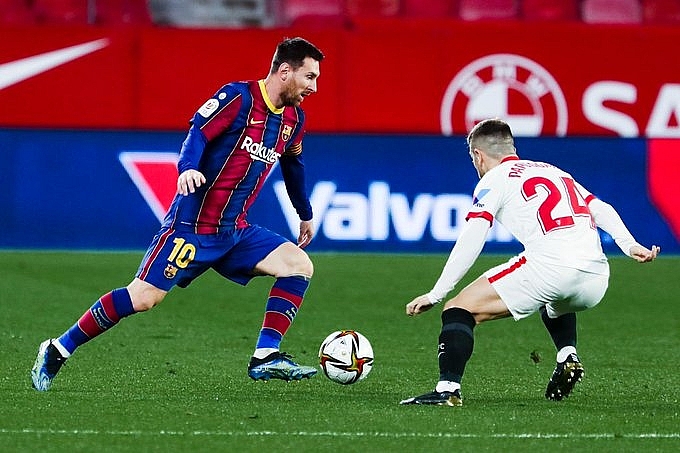 Messi tịt ngòi, Barcelona mất lợi thế đua vô địch Cúp Nhà vua TBN