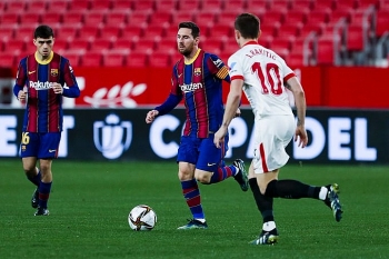 Messi tịt ngòi, Barcelona mất lợi thế đua vô địch Cúp Nhà vua TBN