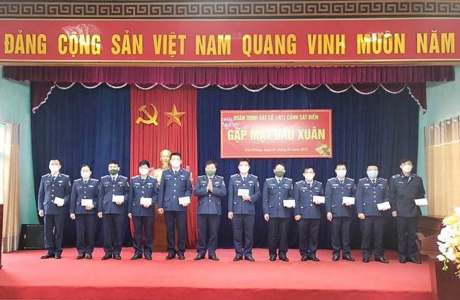 Đoàn Trinh sát số 1 tổ chức gặp mặt đầu xuân Nhâm Dần 2022
