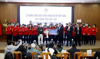 Tuyển nữ Việt Nam nhận "cơn mưa" tiền thưởng sau tấm vé dự World Cup 2023