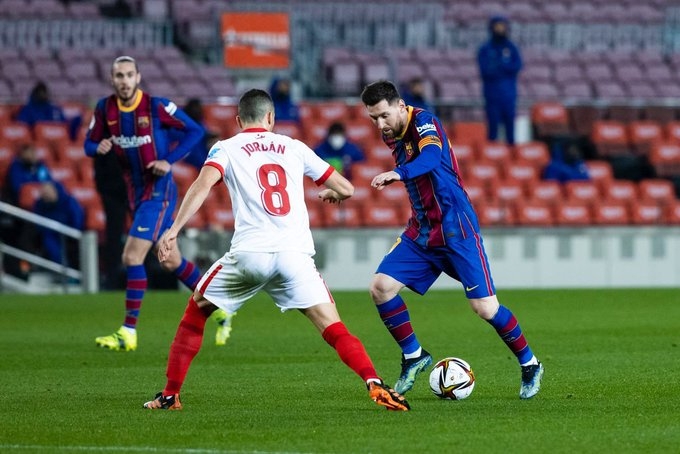 Barca làm điều không tưởng trước Sevilla ở bán kết Cúp Nhà vua TBN