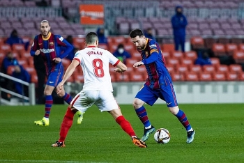 Barca làm điều không tưởng trước Sevilla ở bán kết Cúp Nhà vua TBN