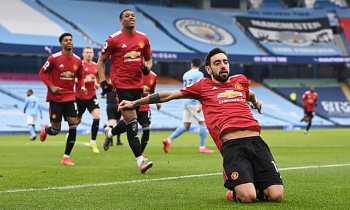 Video highlights bàn thắng Man City 0-2 MU (Vòng 27 Ngoại hạng Anh)