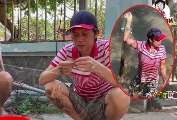 Tin Showbiz Việt Nam ngày 8/3: Hoài Linh 'chân lấm tay bùn' lội ao bắt cá