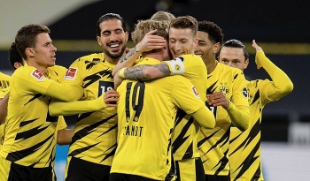 Bảng xếp hạng Bundesliga 2020/21 hôm nay: Dortmund bám sát top 4, Bayern vô đối