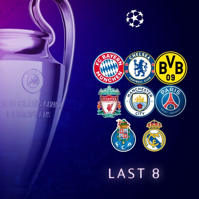 Top 8 đội tứ kết Champions League 2020/21: Ngoại hạng Anh áp đảo
