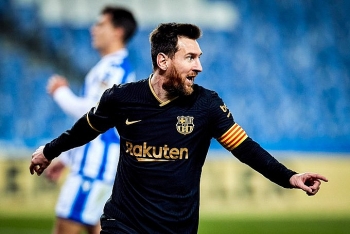 Bảng xếp hạng La Liga 2020/21 mới nhất: Barca hủy diệt đối thủ, Atletico lo mất ngôi vị số 1