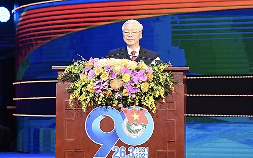 Tổng Bí thư, Chủ tịch nước Nguyễn Phú Trọng phát biểu tại buổi lễ - Ảnh: Báo Nhân dân