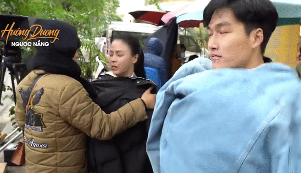 Hướng dương ngược nắng: Video Đinh Tú, Thu Trang rét run vì cái lạnh Sapa