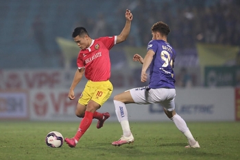 Kết quả, Bảng xếp hạng V-League 2021 (29/3): Bị Hà Tĩnh cầm hòa, Hà Nội kém HAGL mấy điểm?