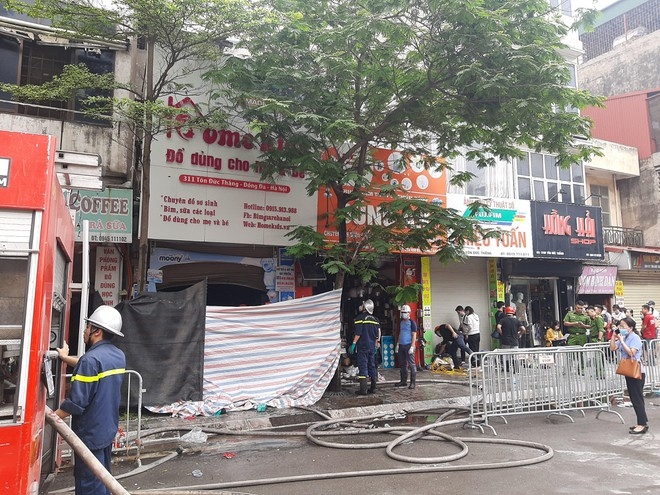 Chủ tịch UBND TP Hà Nội chỉ đạo điều tra vụ cháy tại số 311 phố Tôn Đức Thắng