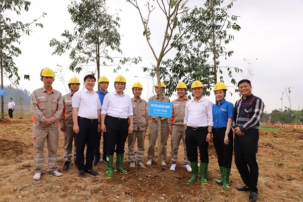 TCT Điện lực miền Bắc tiếp nối phong trào vì một Việt Nam xanh tại Khu di tích lịch sử Đền Hùng, Phú Thọ