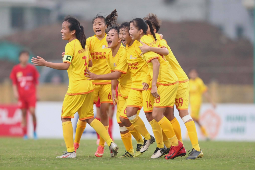 Phong Phú Hà Nam I đại chiến Sơn La ở trận khai mạc giải bóng đá nữ VĐQG 2021