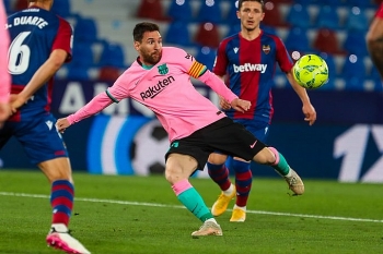 Bảng xếp hạng La Liga 2020/21: Barca hòa như thua, Atletico mừng thầm