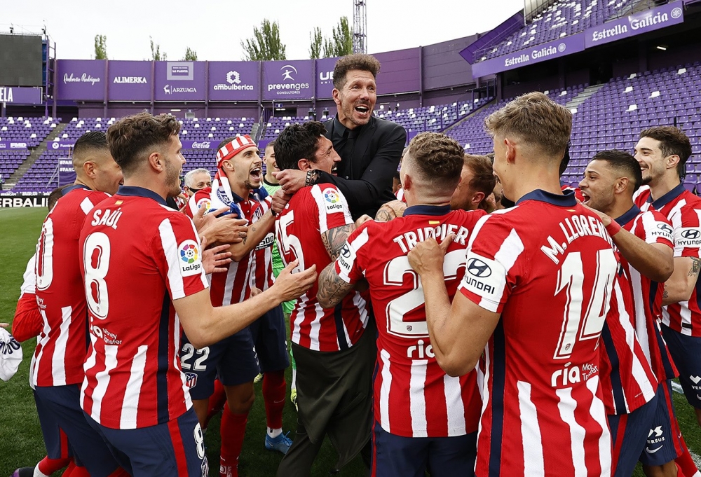 BXH La Liga 2020/21 ngày 23/5: Atletico xưng vương, Real tiếc nuối