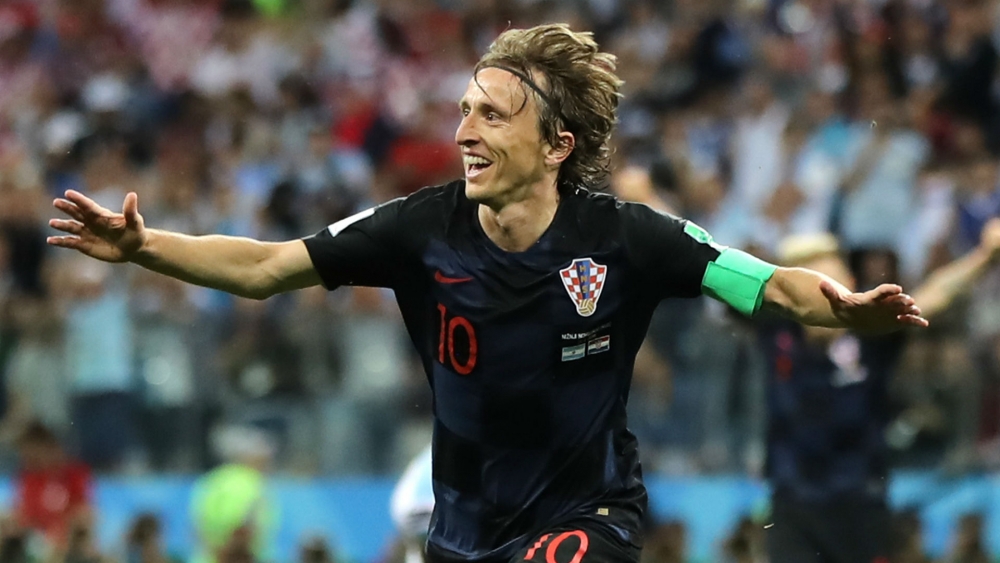 Modric là linh hồn trong lối chơi của Croatia