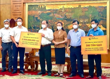 T&T Group ủng hộ 1.000 tấn gạo và 5 tỷ đồng tiếp sức Bắc Ninh, Bắc Giang chống dịch COVID-19