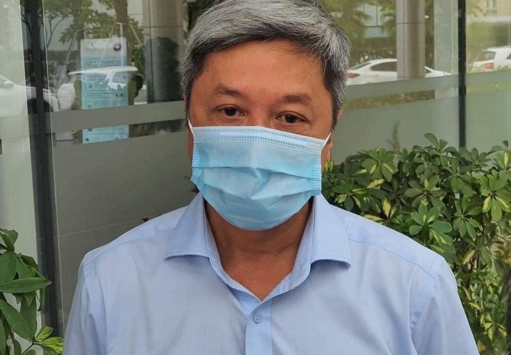 Thứ trưởng Bộ Y tế Nguyễn Trường Sơn- Trưởng Bộ phận công tác đặc biệt của Bộ Y tế hỗ trợ TPHCM phòng chống dịch COVID- 19